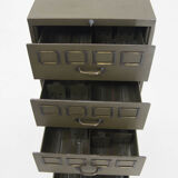 1930s multi drawer card filing cabinet by august blodner