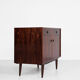 Buffet danois du milieu du siècle avec 2 portes et 2 tiroirs en bois de rose par Brouer 1960
