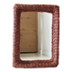 VINTAGE Rattan MIRROR