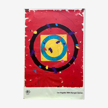 SAM FRANCIS - Los Angeles Olympic Games, 1984 - Poster