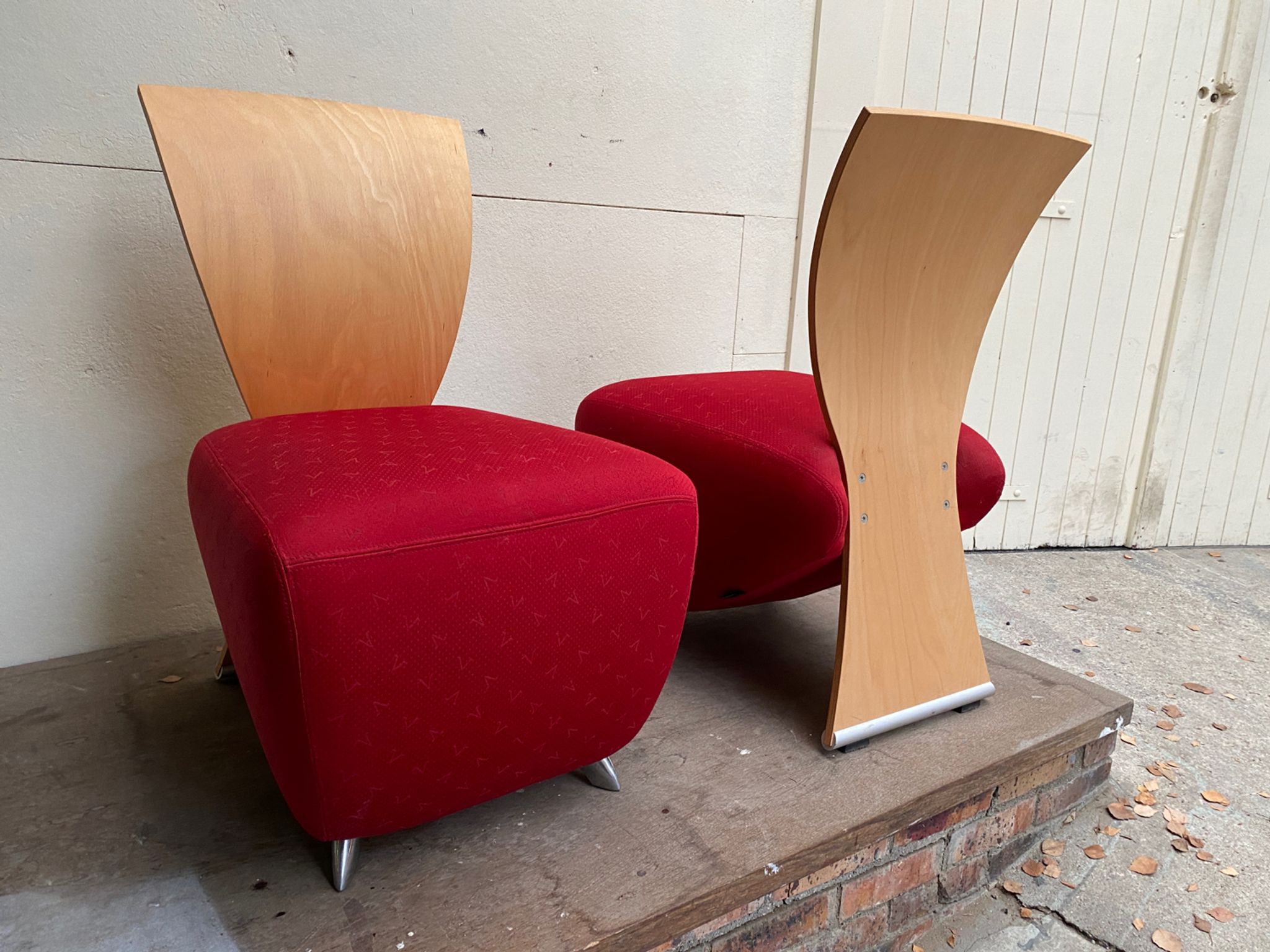 Pair of chairs by Dietmar Sharping