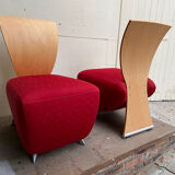 Pair of chairs by Dietmar Sharping
