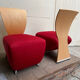 Pair of chairs by Dietmar Sharping