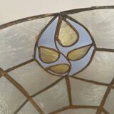 Lustre en nacre et laiton