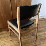 Scandinavian black in skai chair