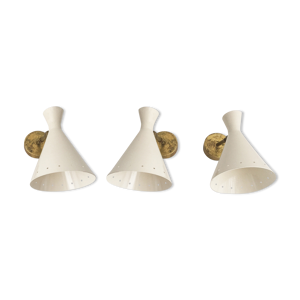 suite de trois appliques