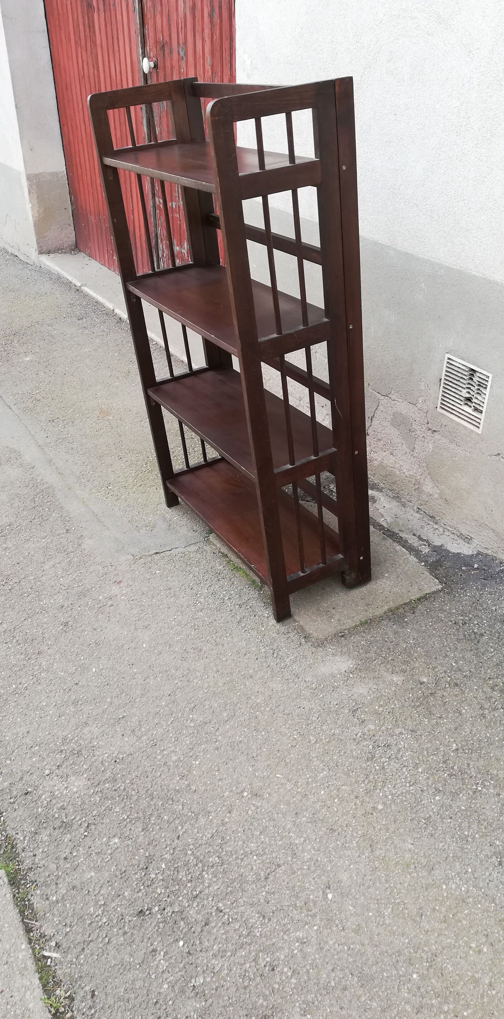 Folding vintage shelf