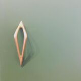 Vintage khaki green buffet