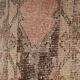 Vintage Turkish Oushak Rug Handwoven 55x733 cm