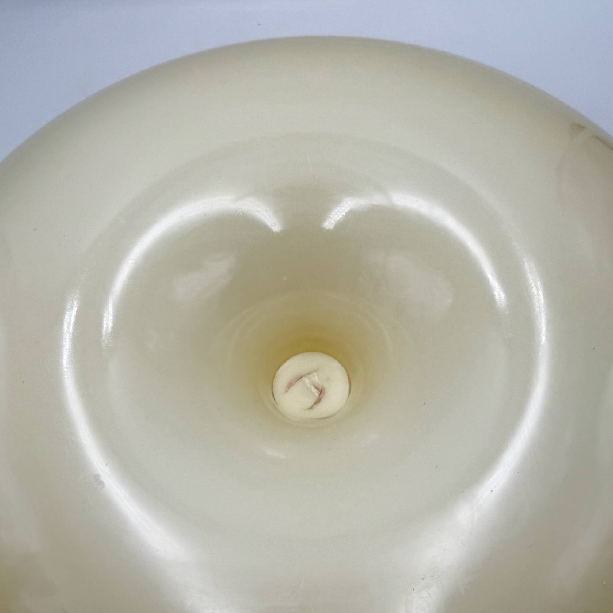 Artemide Nesso Lamp in Off White Resin, 1960s Italian Design