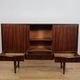 Commode en palissandre du milieu du siècle par E. W. Bach pour Sejling Skabe, Danemark, années 1960.