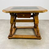 Table de changeur Suisse en bois et ardoise