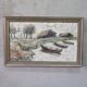 Huile sur toile, Vladimir Jurpalov, Peinture moderne russe 1995, encadré