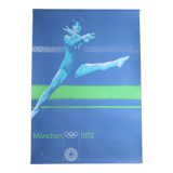 Poster "Gymnastics" Munich Olympic Games, 1972