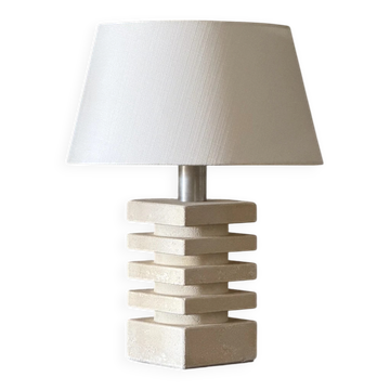 Lampe en céramique de pierre française