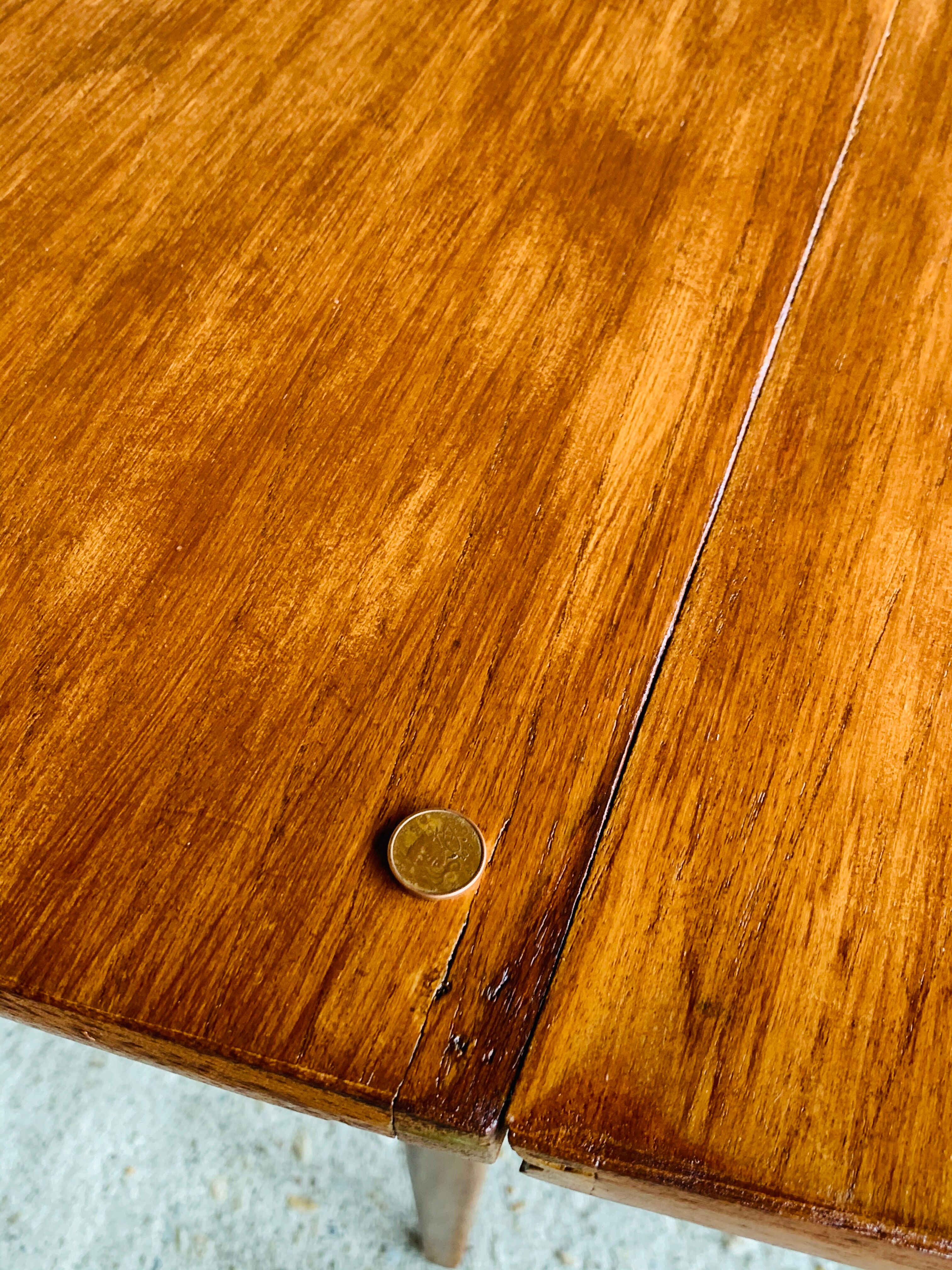 Teak folding dining table by Greaves & Thomas 1967