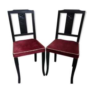 paire ancienne chaises