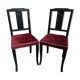 Pair old chair art deco