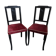 Pair old chair art deco