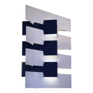 wall lamp J. Hoogervorst Anvia The Netherlands metal geometric 60s