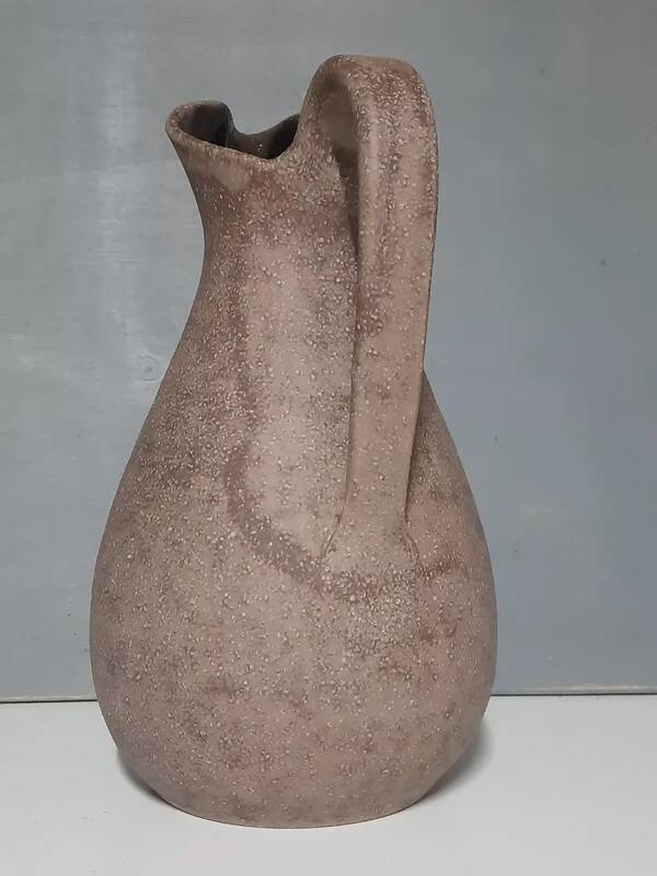 Pitcher signed ACCOLAY - Jug Carafe Vase in ceramic by Accolay