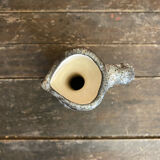 Old pitcher annette roux fat lava ceramics grey & bubbles