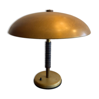 Art Deco Bauhaus Desk Lamp by Kaiser Idell in Brass 1930s
