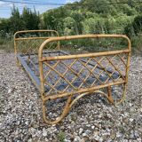 Vintage bamboo children's bed