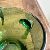 7 mugs en verre soufflé