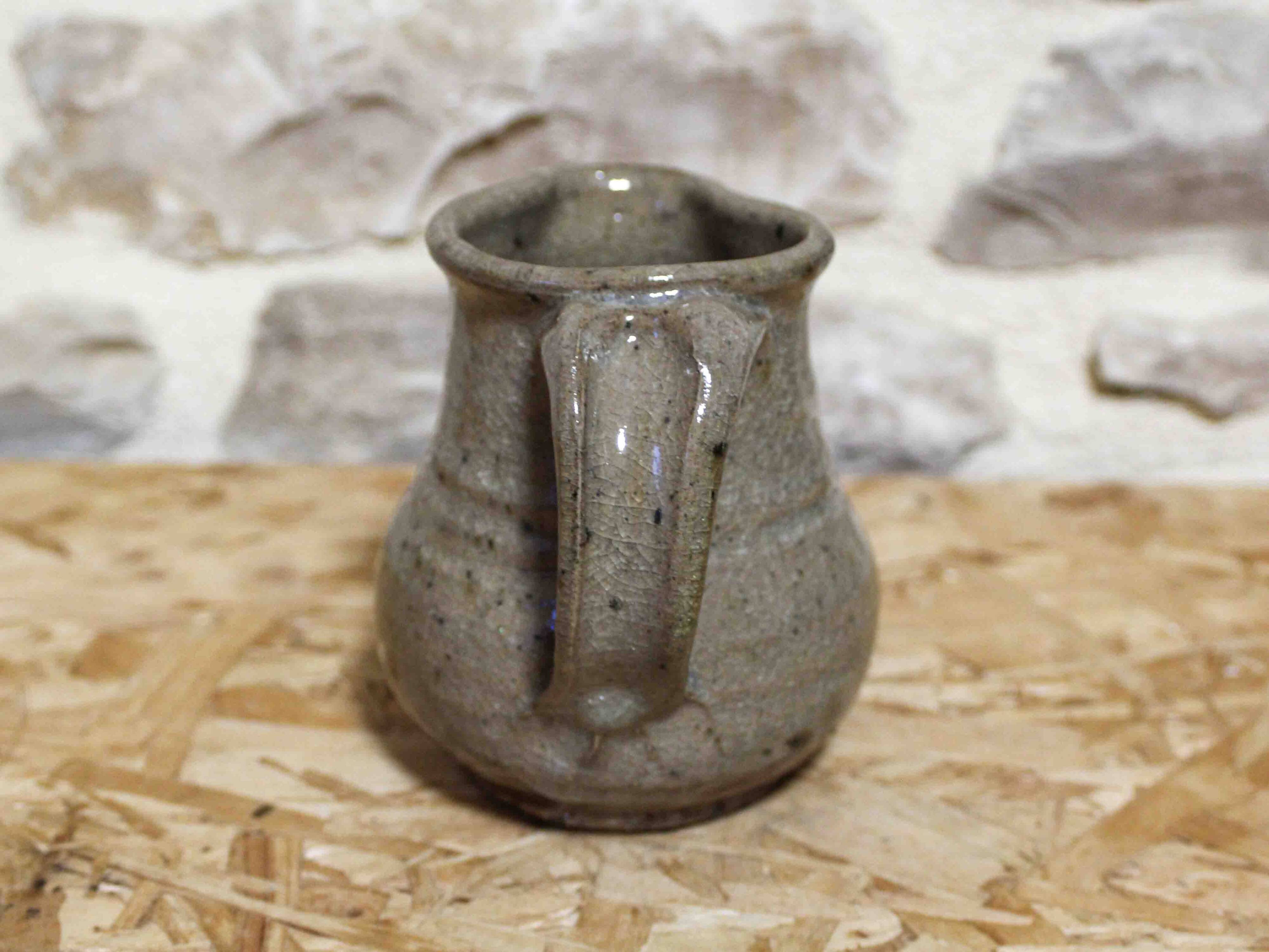 Stoneware pitcher by Georges Sybesma La Borne