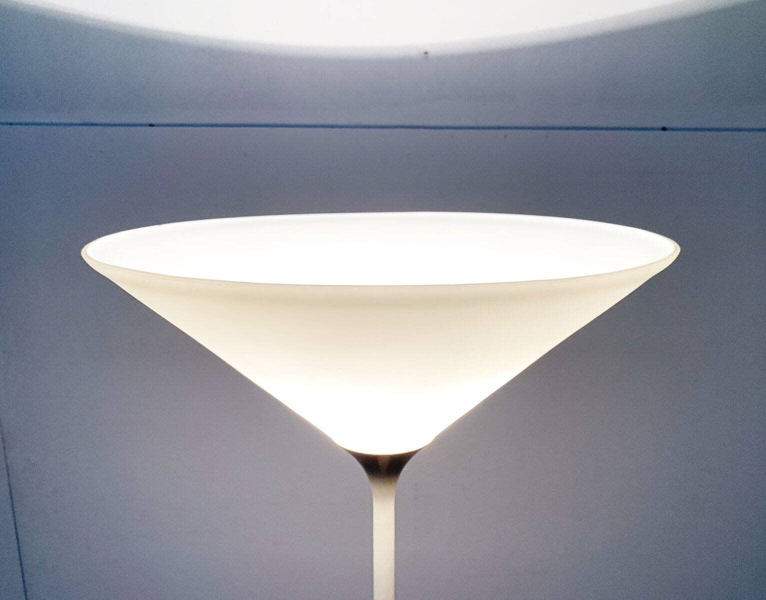 Swiss minimalist floor lamp from the mid-century by Temde, 1960s.