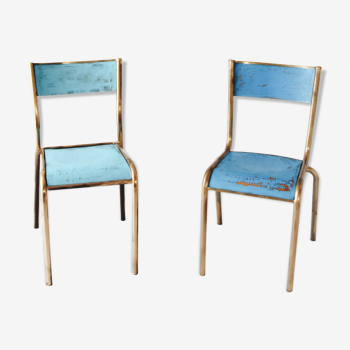Pair of beach chairs