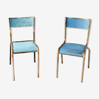 Paires de chaises bord de mer