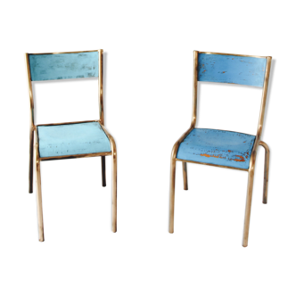 Pair of beach chairs