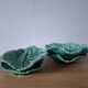 Vintage Sarreguemines slipware dishes