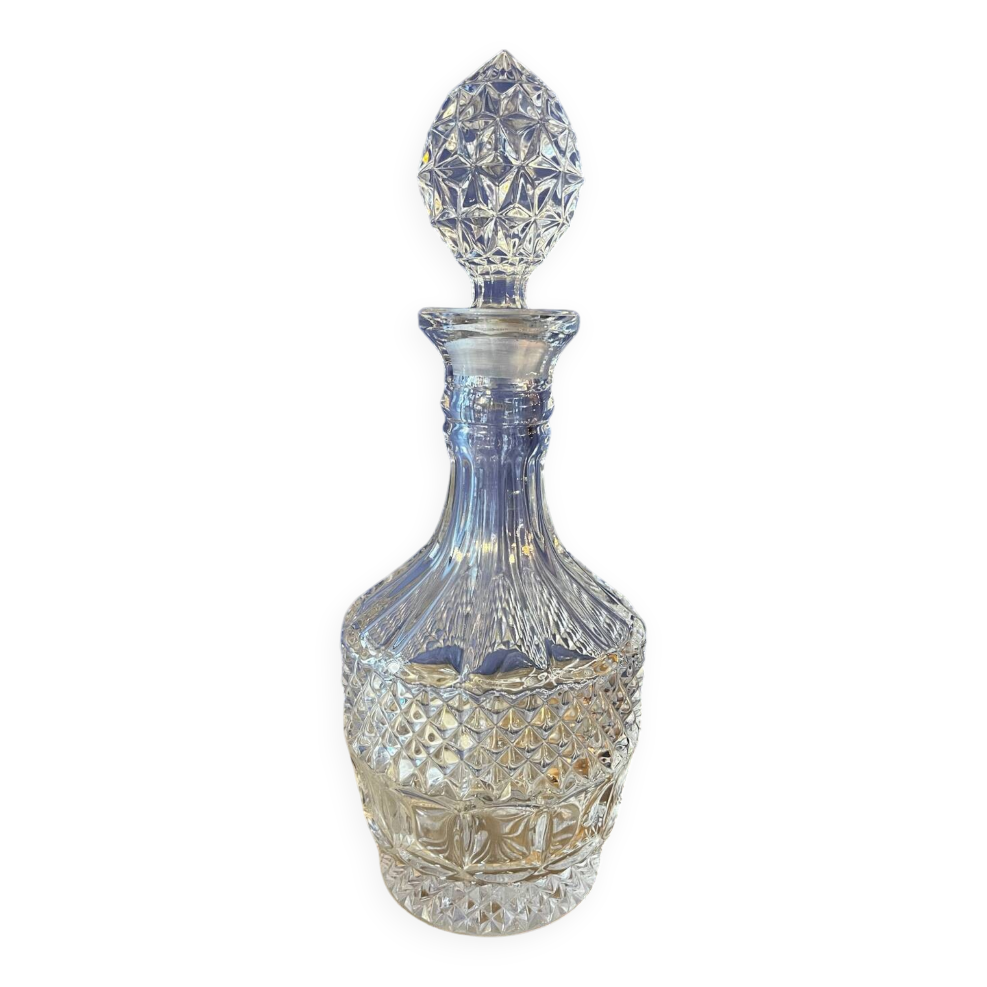 1940s crystal carafe
