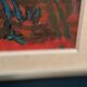 Original Swedish Oil on Canvas 'Still Life with Flowers' by Eric With