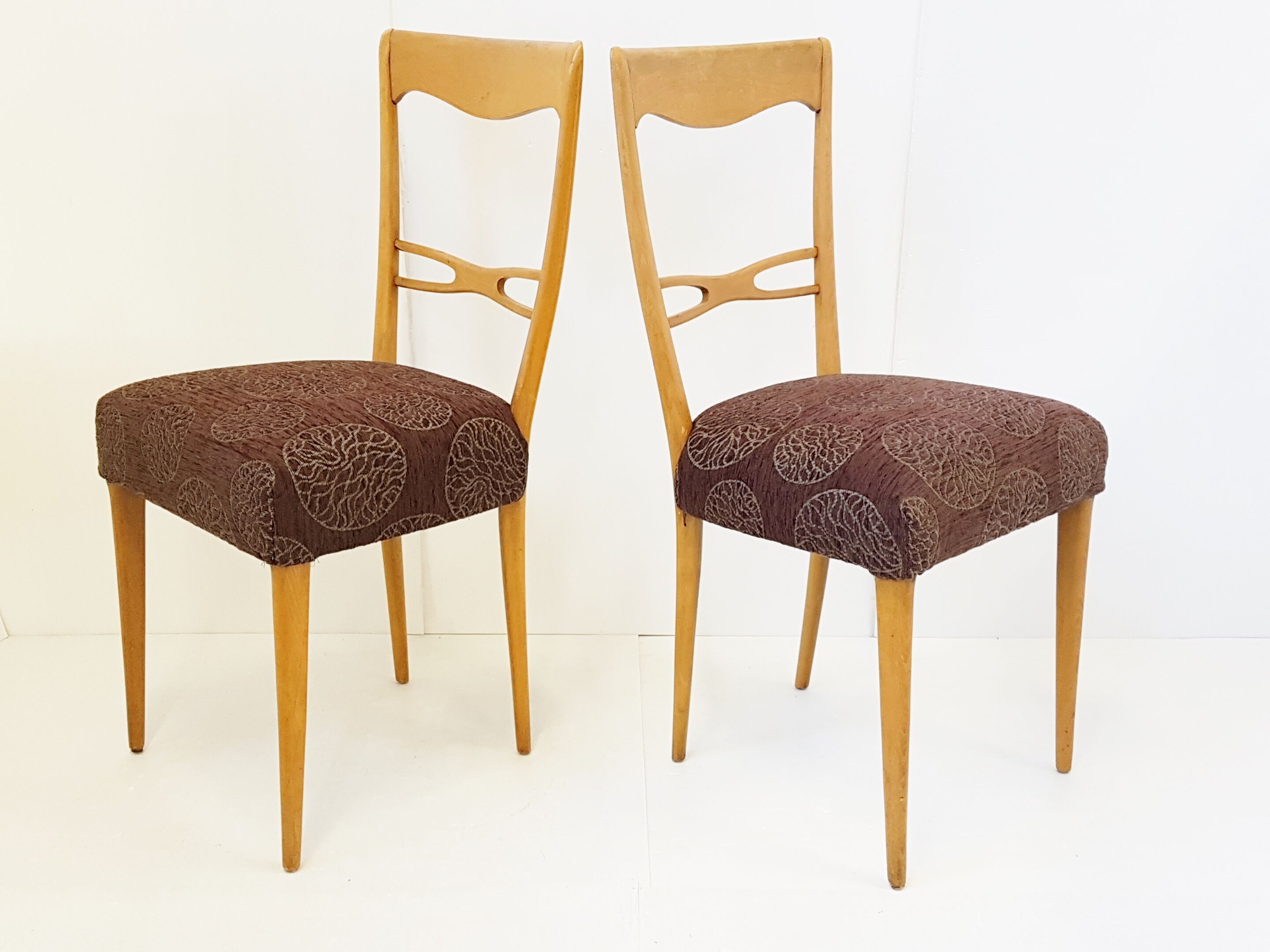 Set of 4 Scandinavian chairs 1960