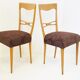 Set of 4 Scandinavian chairs 1960