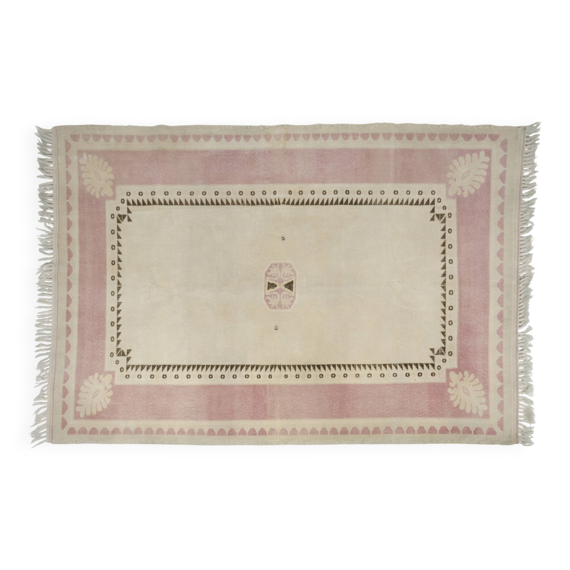 Vintage Anatolian Wool Carpet-1159