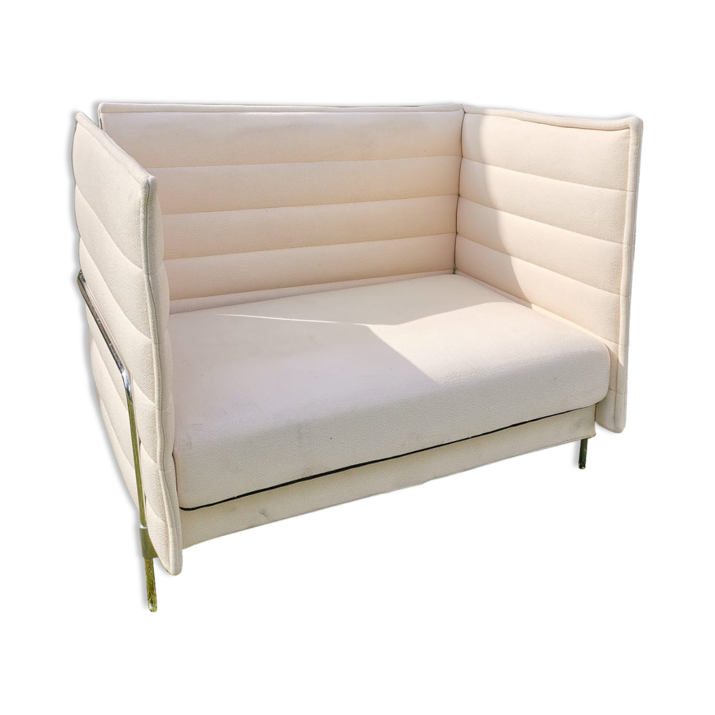 Vitra Alcove Love seat armchair by Frères Bouroulec, edit by Vitra