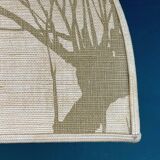 Travertine marble table lamp, Italy, 1970s