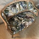 Small Louis XV sofa completely redone