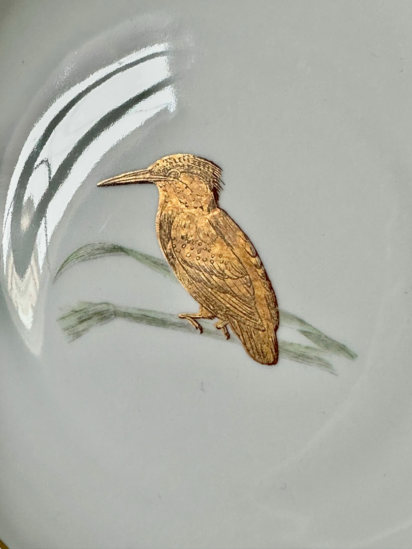 Service Bernardaud Les oiseaux d’or