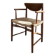 Vintage Scandinavian armchair in teak by Peter Hvidt & Orla Mølgaard