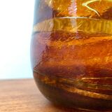 Vintage Swedish glass vase by Milan Vobruba for Gusum Sweden
