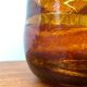 Vintage Swedish glass vase by Milan Vobruba for Gusum Sweden
