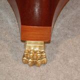 Table Pedestal table 1940 Dlg André Arbus Feet claws In Bronze