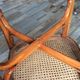 Series of 6 bistro chairs from the 50s patented SGDG
