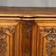 Louis XV style carved walnut chest of drawers